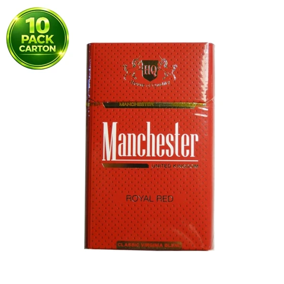 Manchester Royal Red x 10 Packs /1 Carton