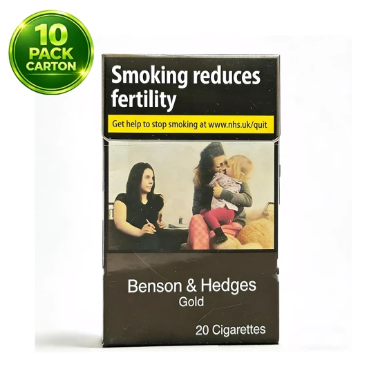Benson & Hedges Gold Carton x 10Packs /1 Carton