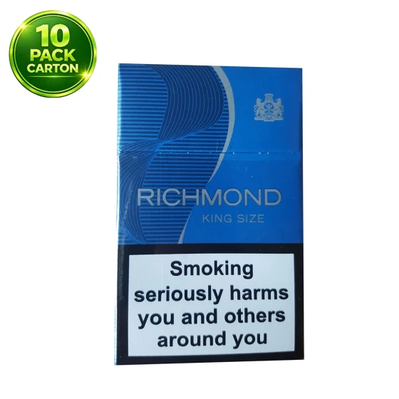 RichMond Blue 20s Cigarettes x 10 Packs /1 Carton